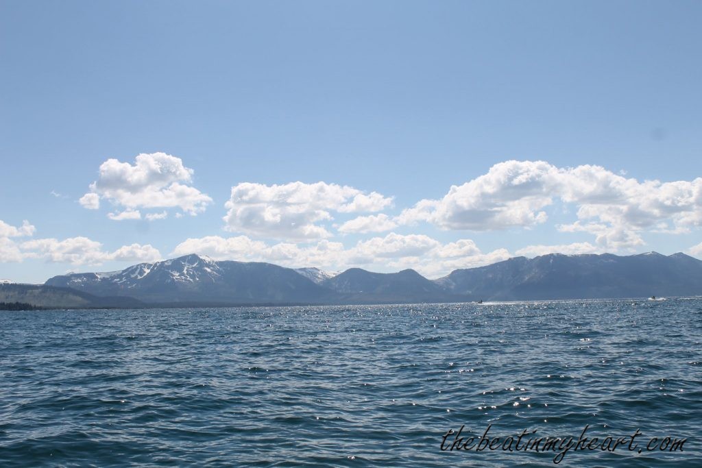 Lake Tahoe Boat Ride View