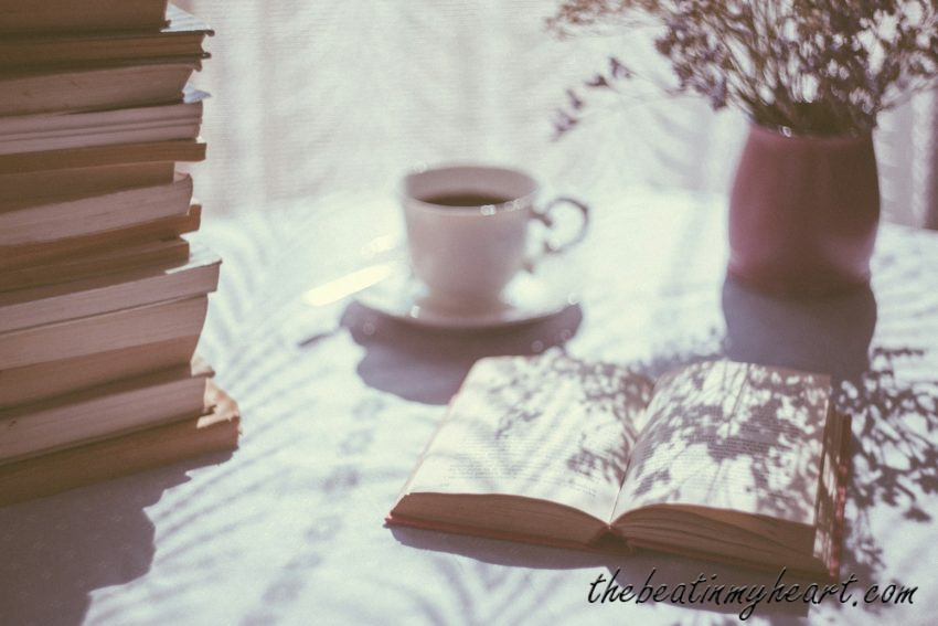 Books and coffee cup image